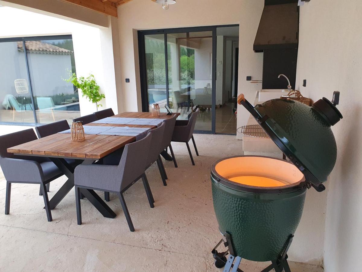 Onze Villa In Provence, Mont Ventoux, New Luxury Villa, Private Pool, Stunning Views, Outdoor Kitchen, Big Green Egg Malaucène Dış mekan fotoğraf