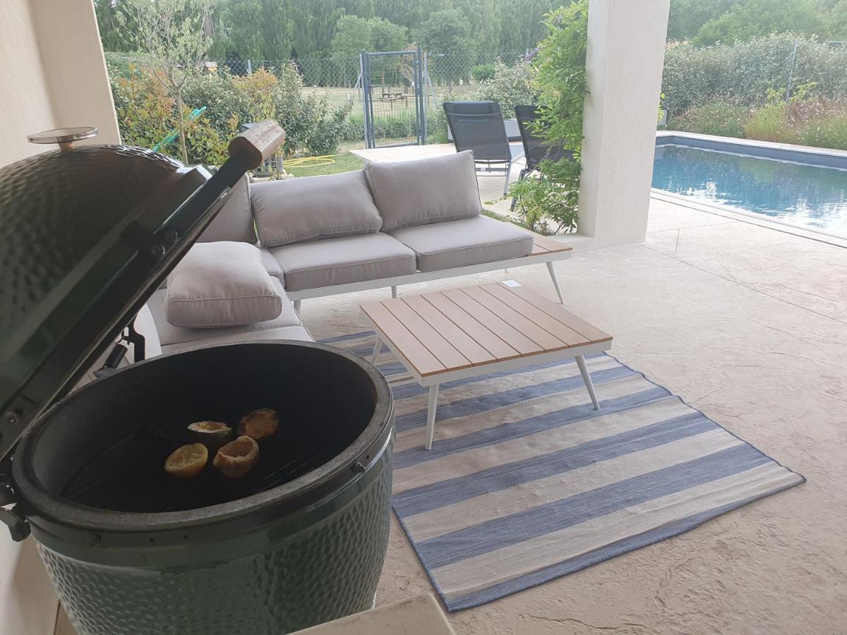 Onze Villa In Provence, Mont Ventoux, New Luxury Villa, Private Pool, Stunning Views, Outdoor Kitchen, Big Green Egg Malaucène Dış mekan fotoğraf