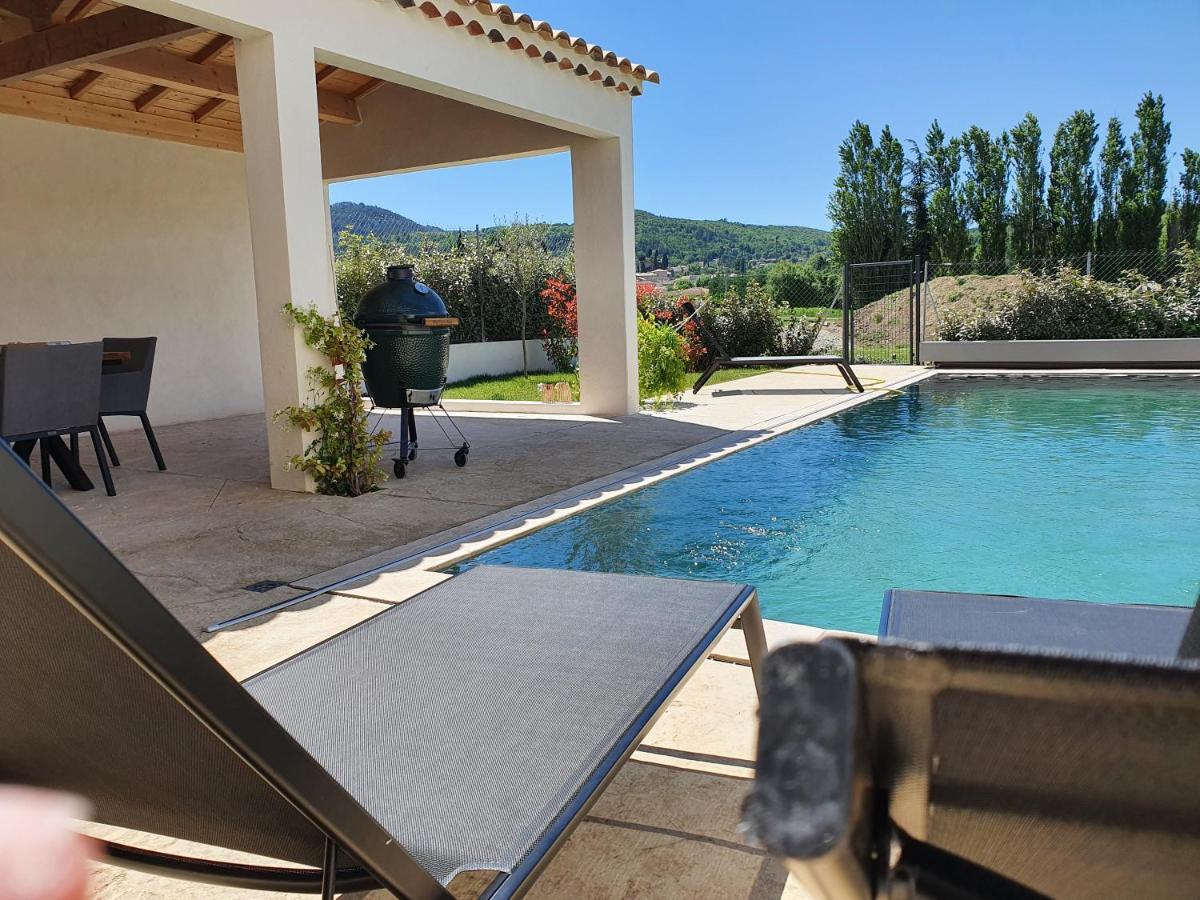Onze Villa In Provence, Mont Ventoux, New Luxury Villa, Private Pool, Stunning Views, Outdoor Kitchen, Big Green Egg Malaucène Dış mekan fotoğraf