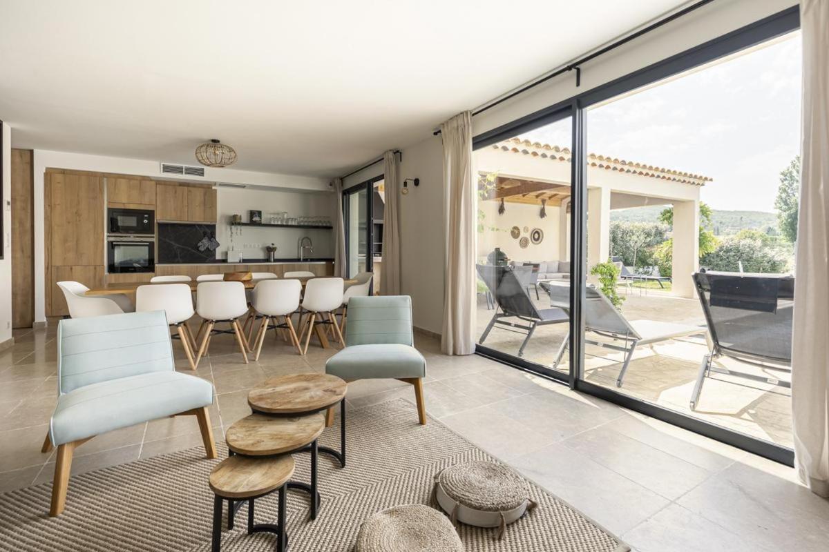 Onze Villa In Provence, Mont Ventoux, New Luxury Villa, Private Pool, Stunning Views, Outdoor Kitchen, Big Green Egg Malaucène Dış mekan fotoğraf